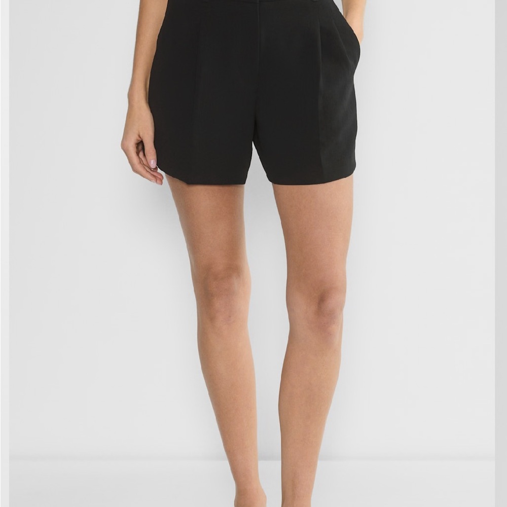 Aritzia Black High Waist Shorts